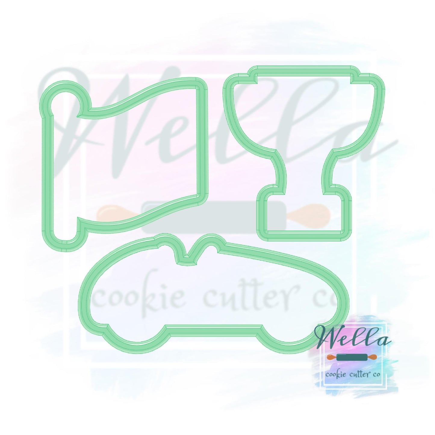 Race Car Cookie Cutter Set