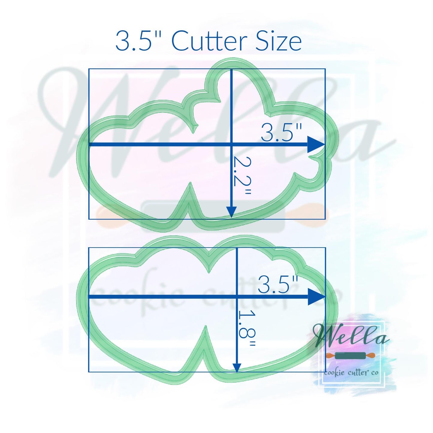 Heart Locket with or without Coquette Bow Cookie Cutter