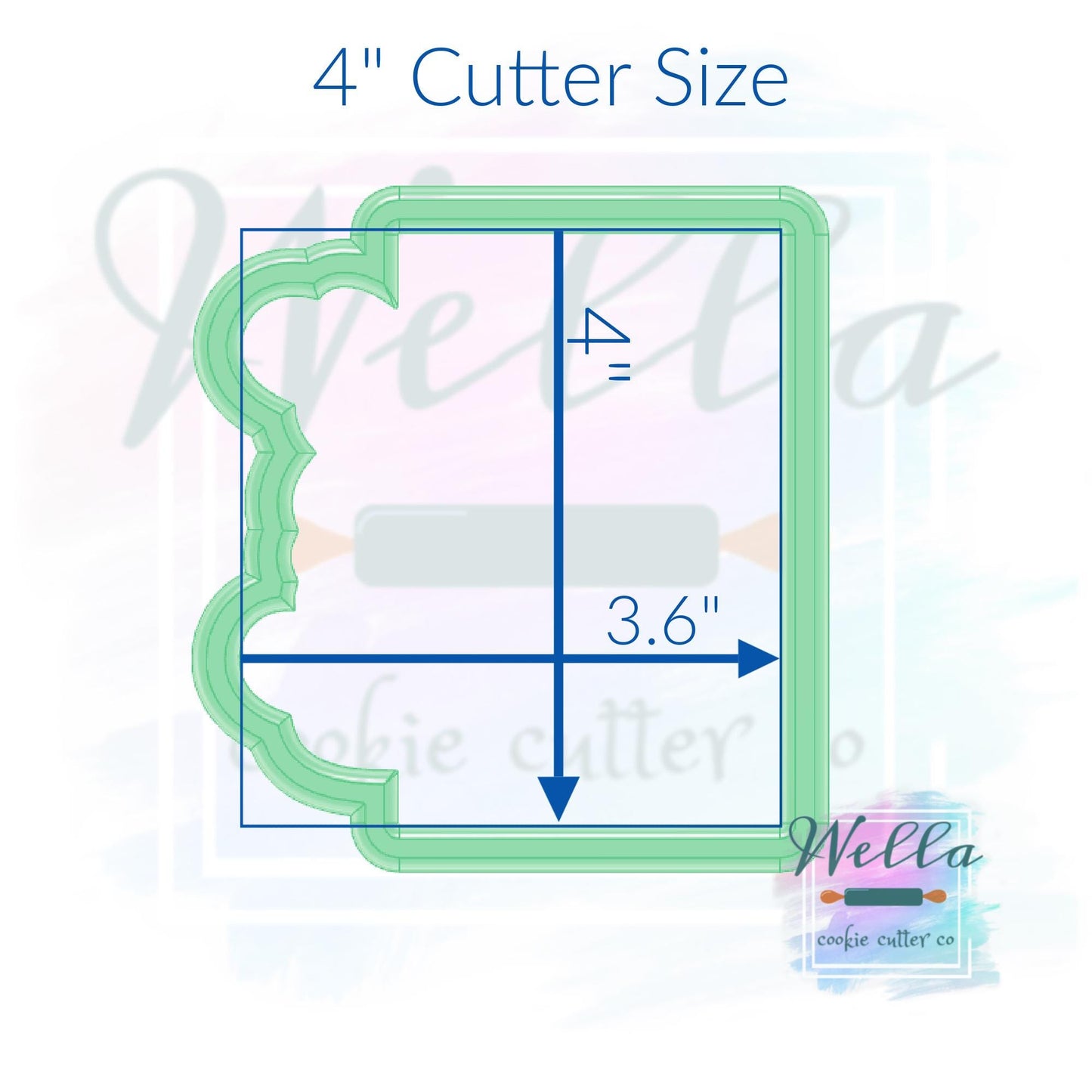 Graduation Class of 2025 #2 Cookie Cutter with Optional Stencil