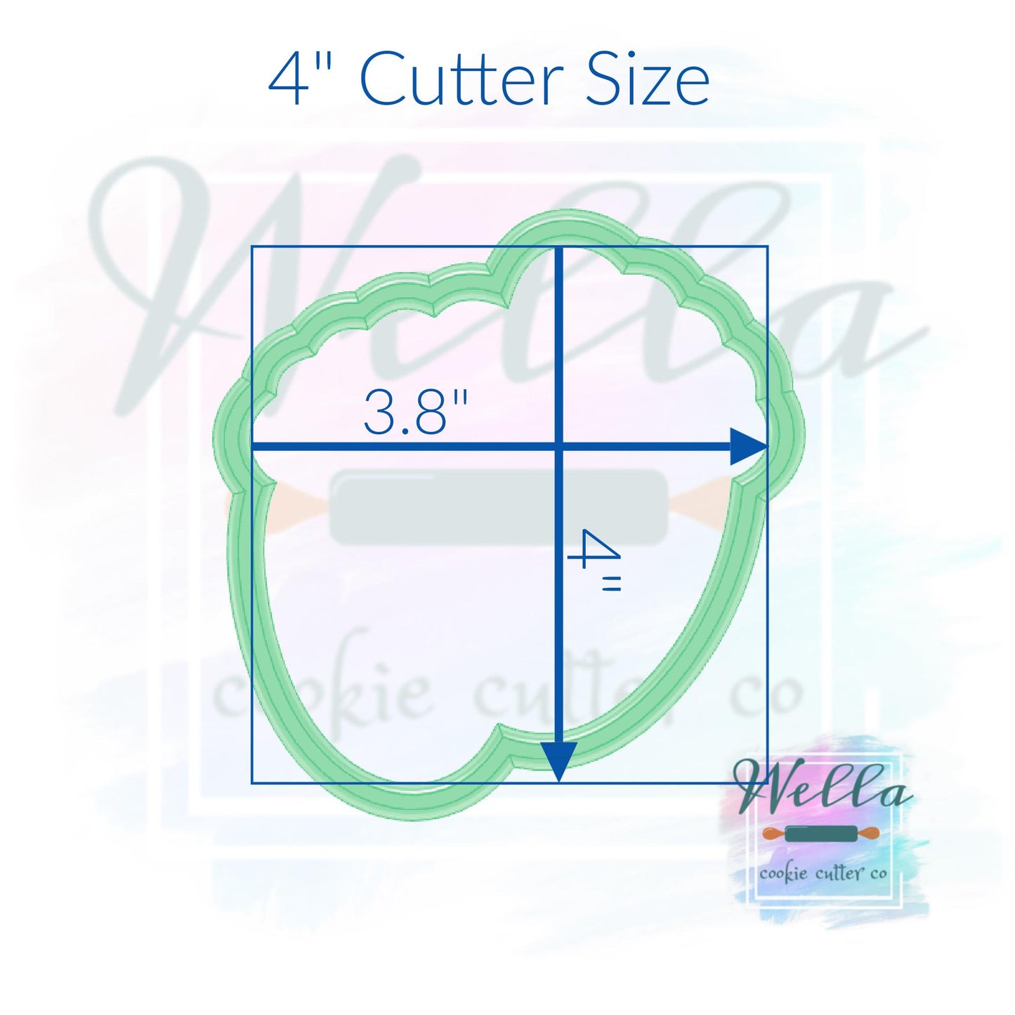 Baby Footprints Cookie Cutter
