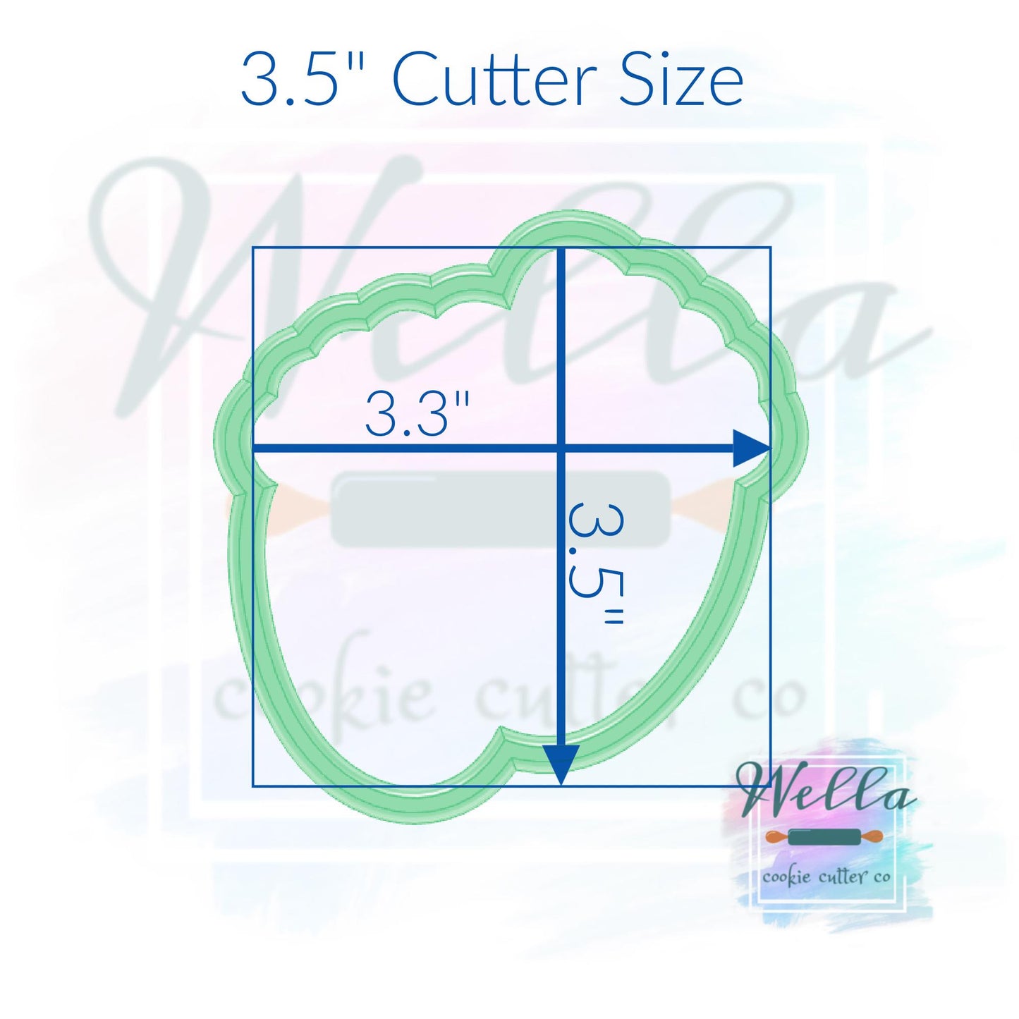 Baby Footprints Cookie Cutter