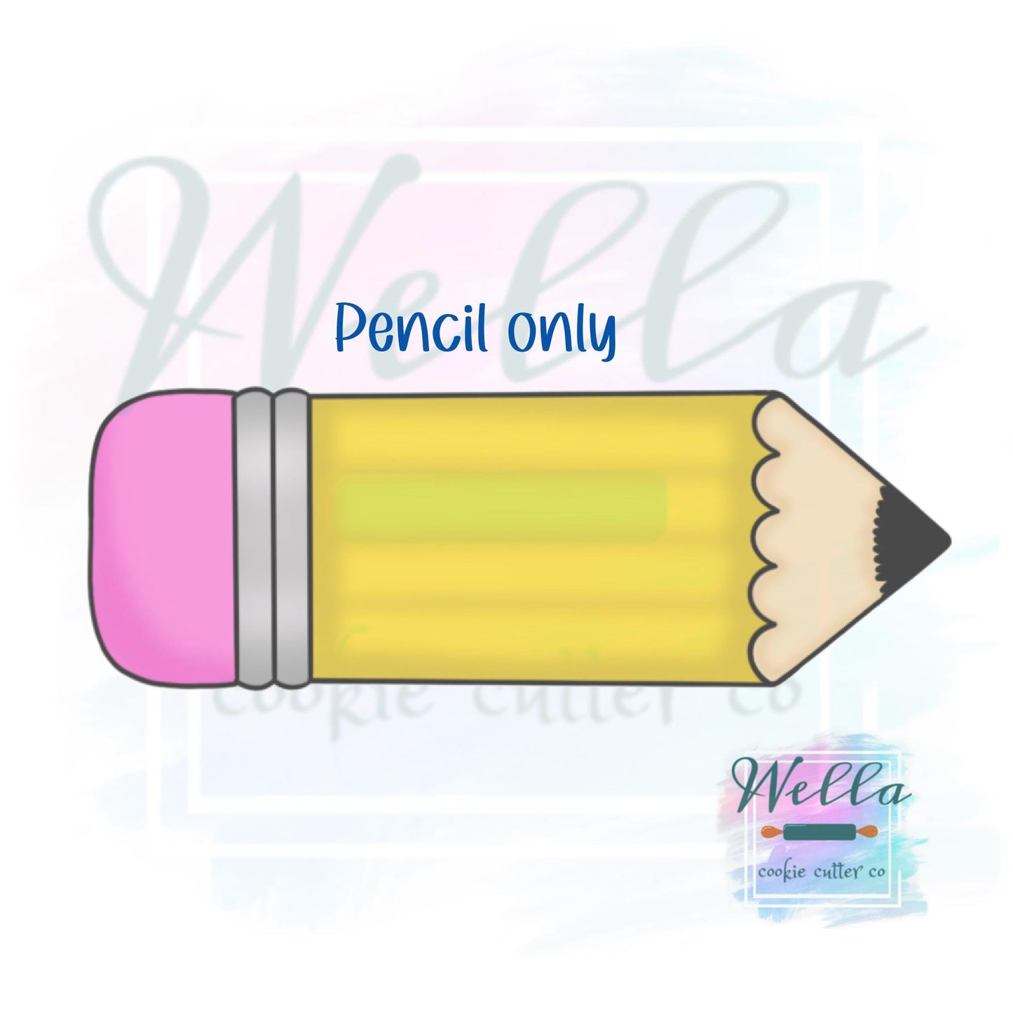 Pencil and Crayon Set Cookie Cutters