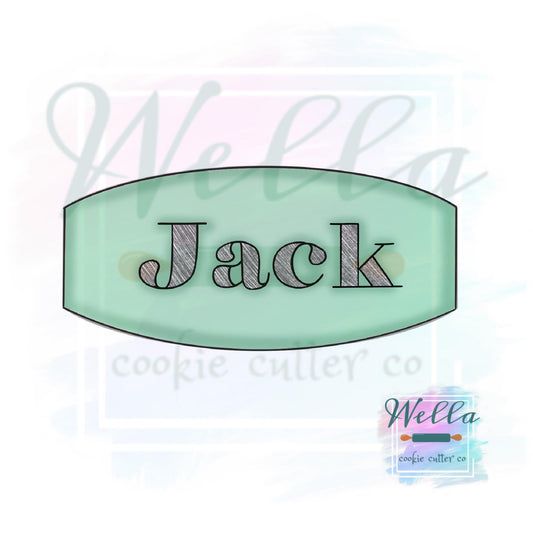 Plaque Jack Cookie Cutter