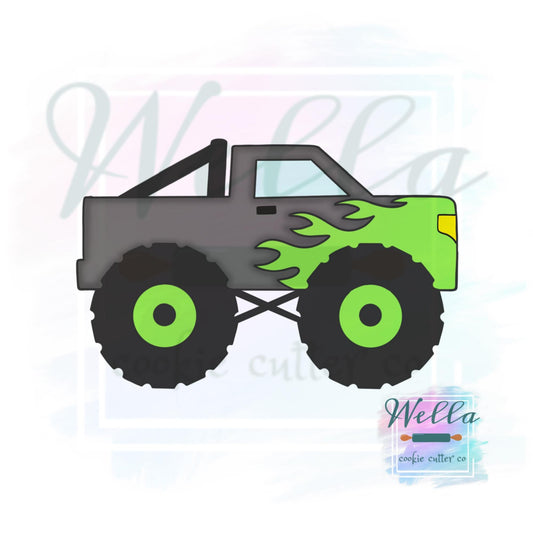 Monster Truck Cookie  Cutter