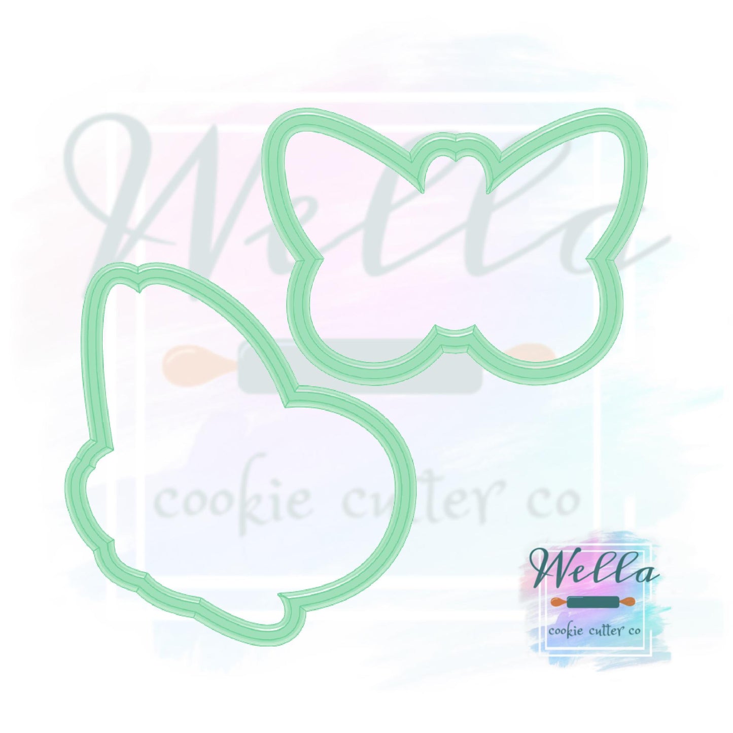 Pink Butterfly Cookie Cutter Set