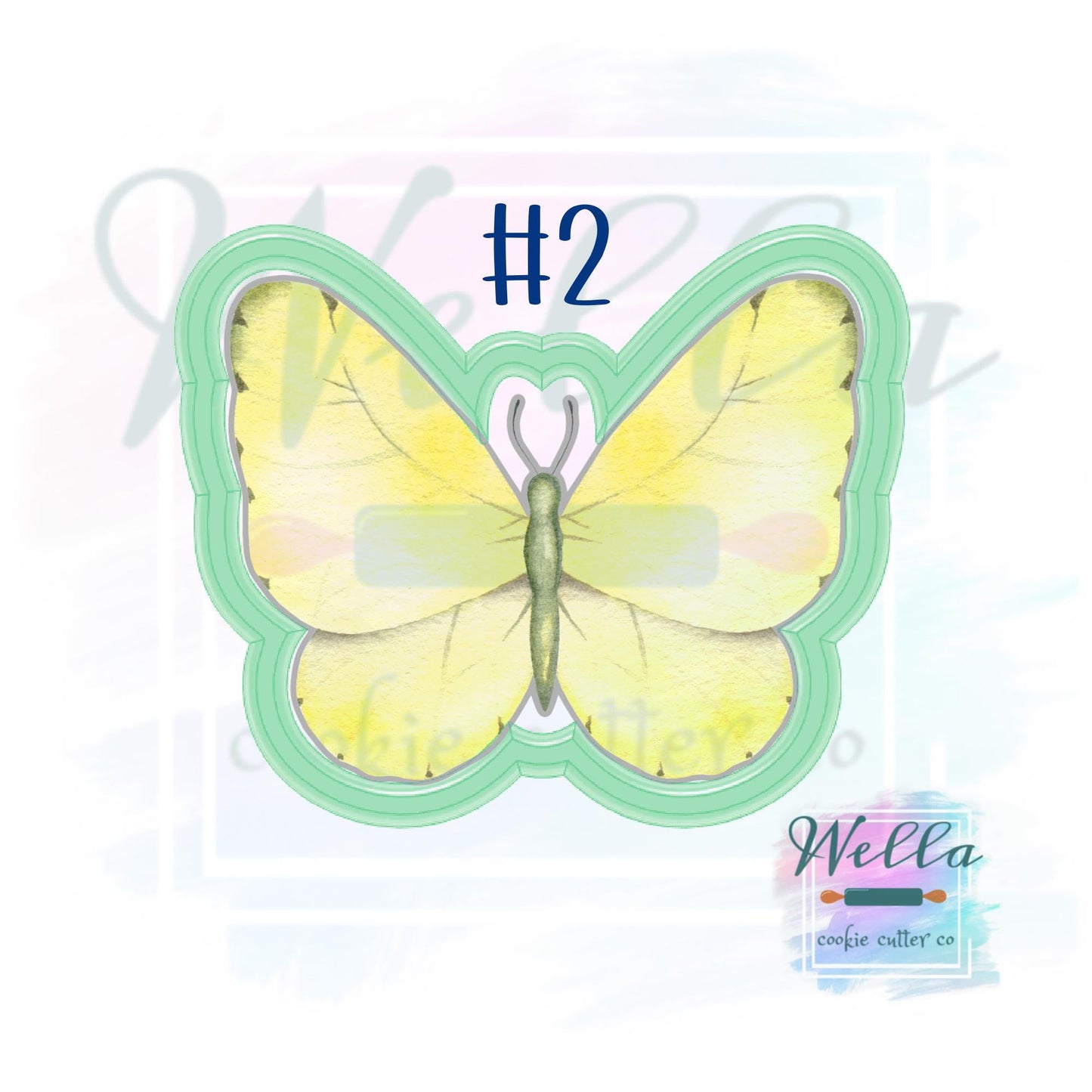 Butterfly - Set of 3 Cookie Cutters or Single Cutter Options