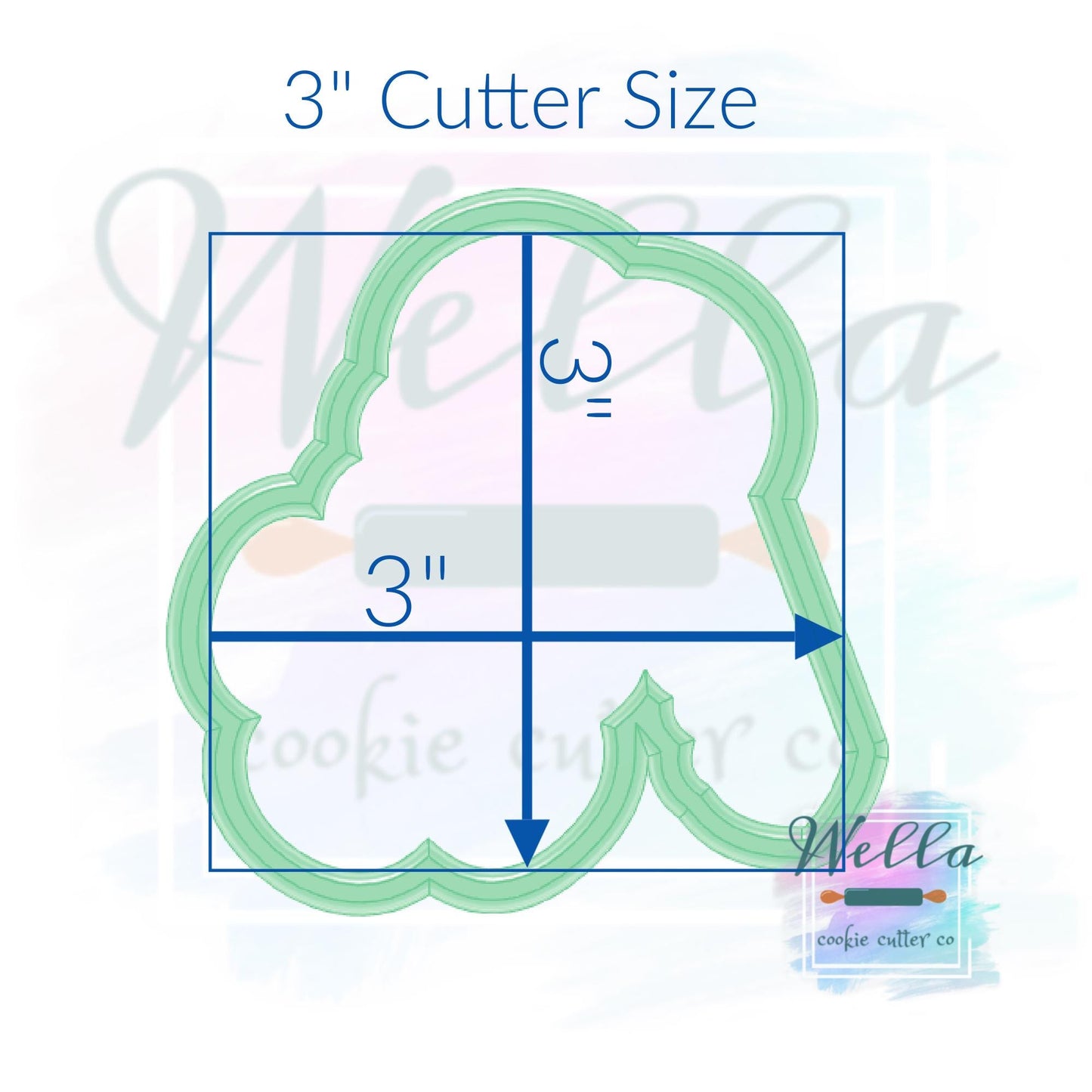 Daisy Keychain Cookie Cutter