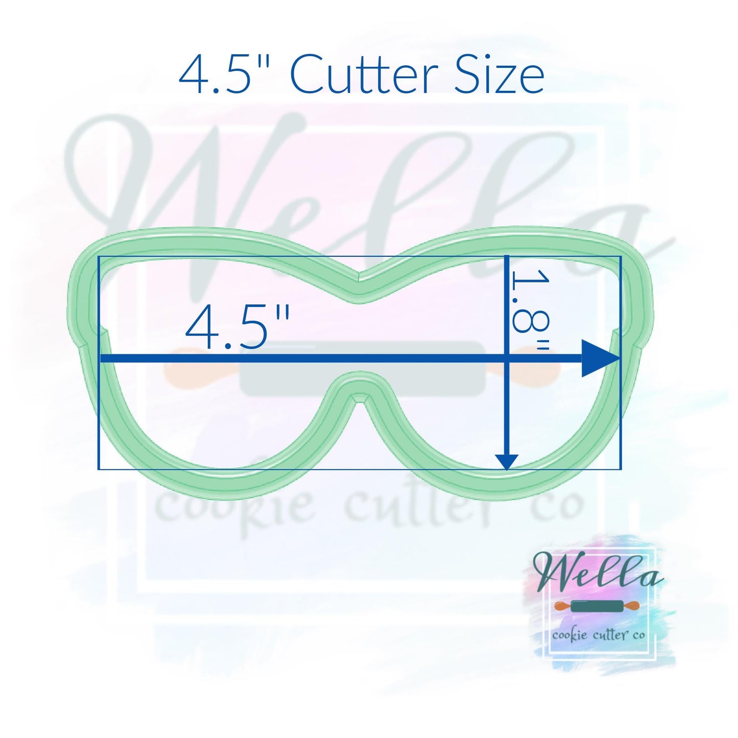 Sunglasses #2 Cookie Cutter