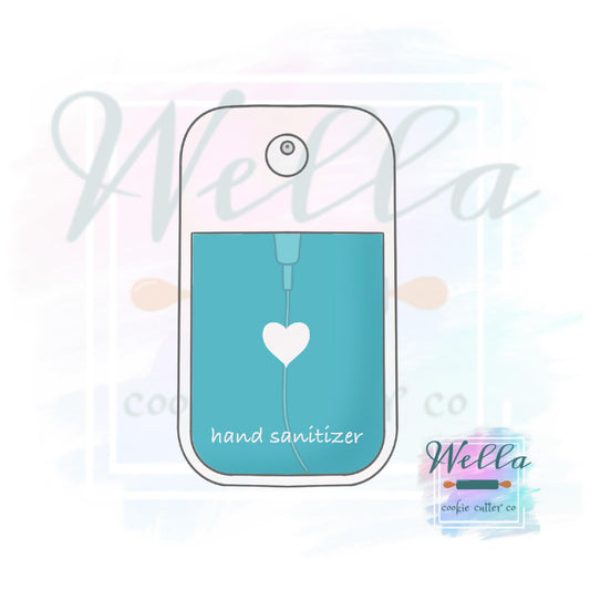 Hand Sanitizer Cookie Cutter