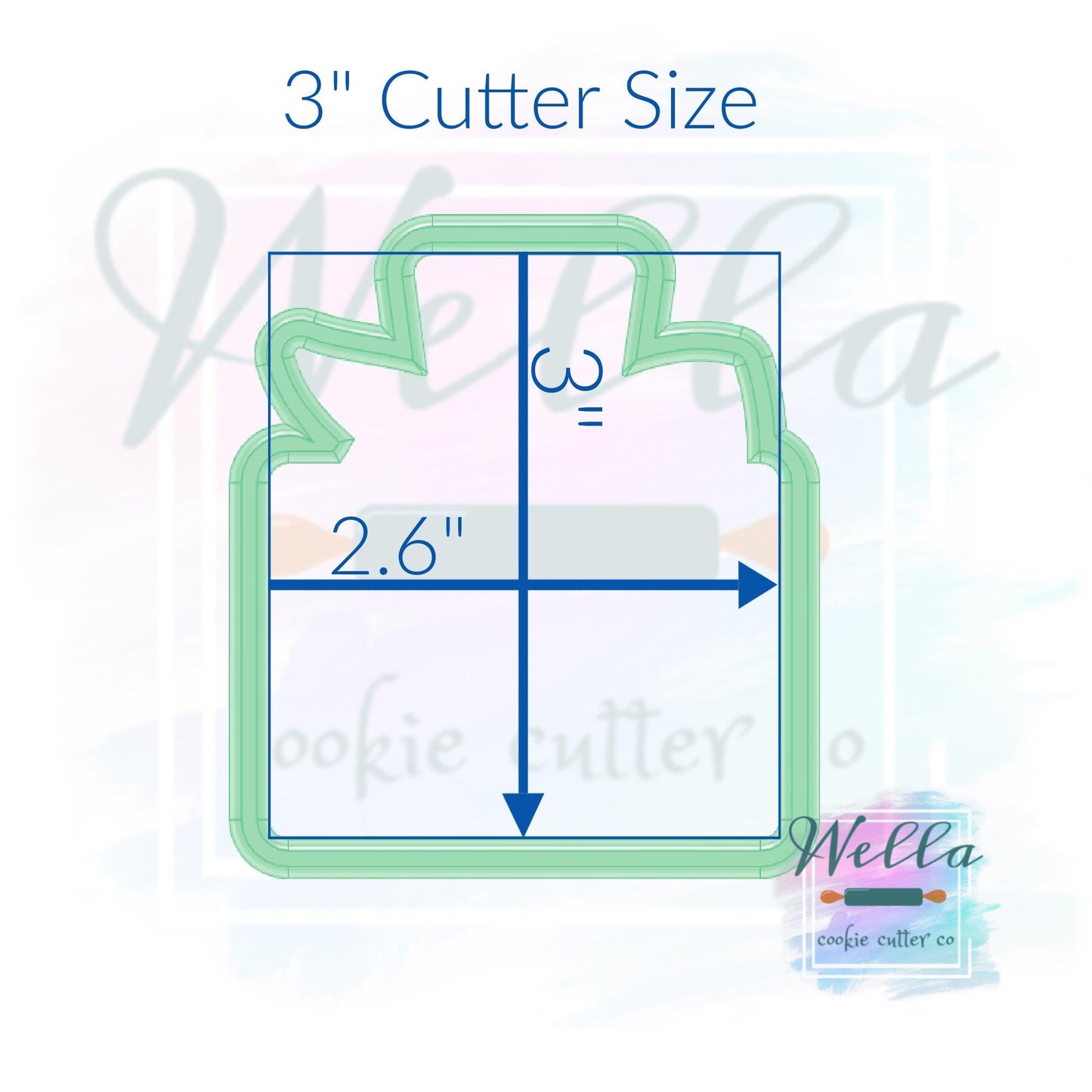 Perfume Bottle Cookie Cutter