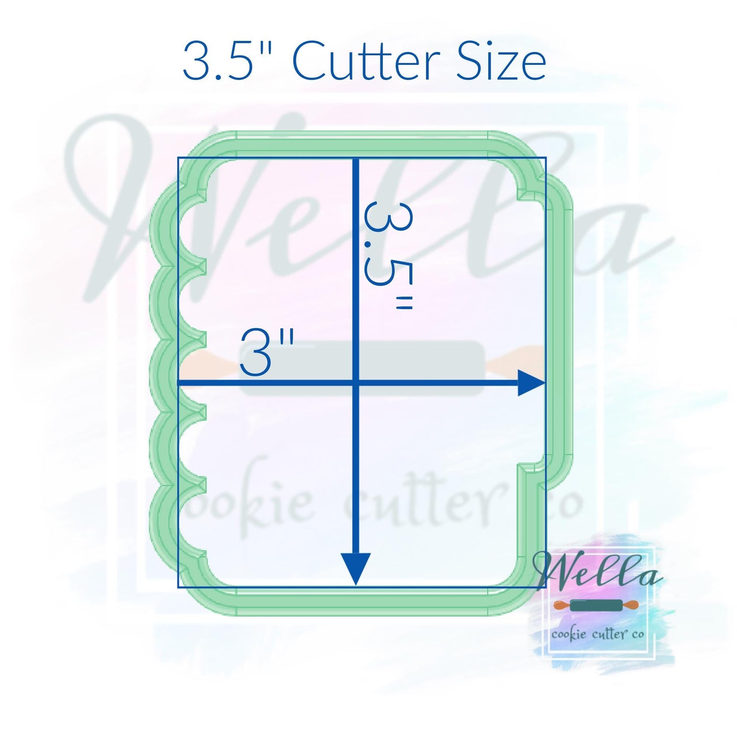 Notebook with Tabs Cookie Cutter