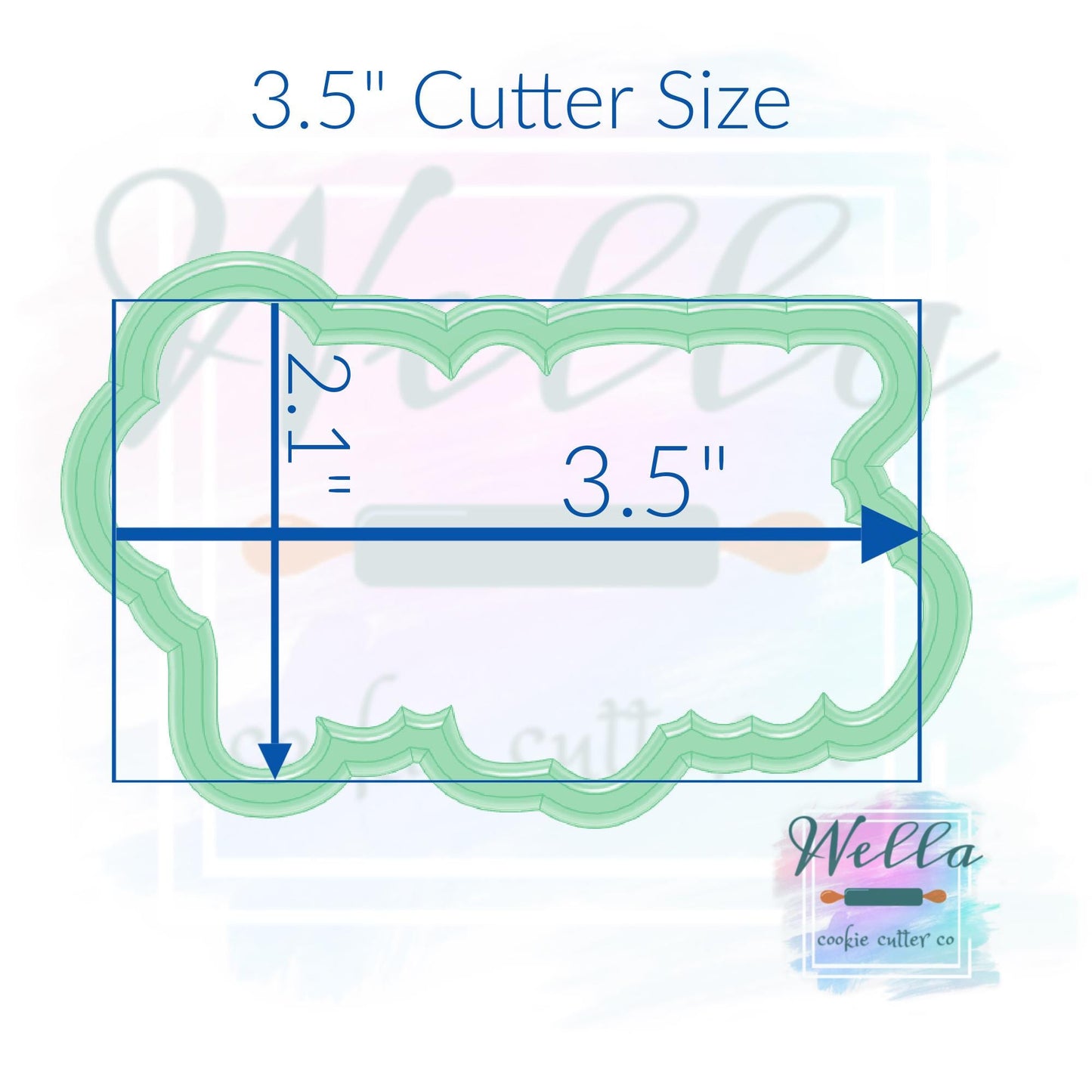 Baby in Bloom #2 Cookie Cutter