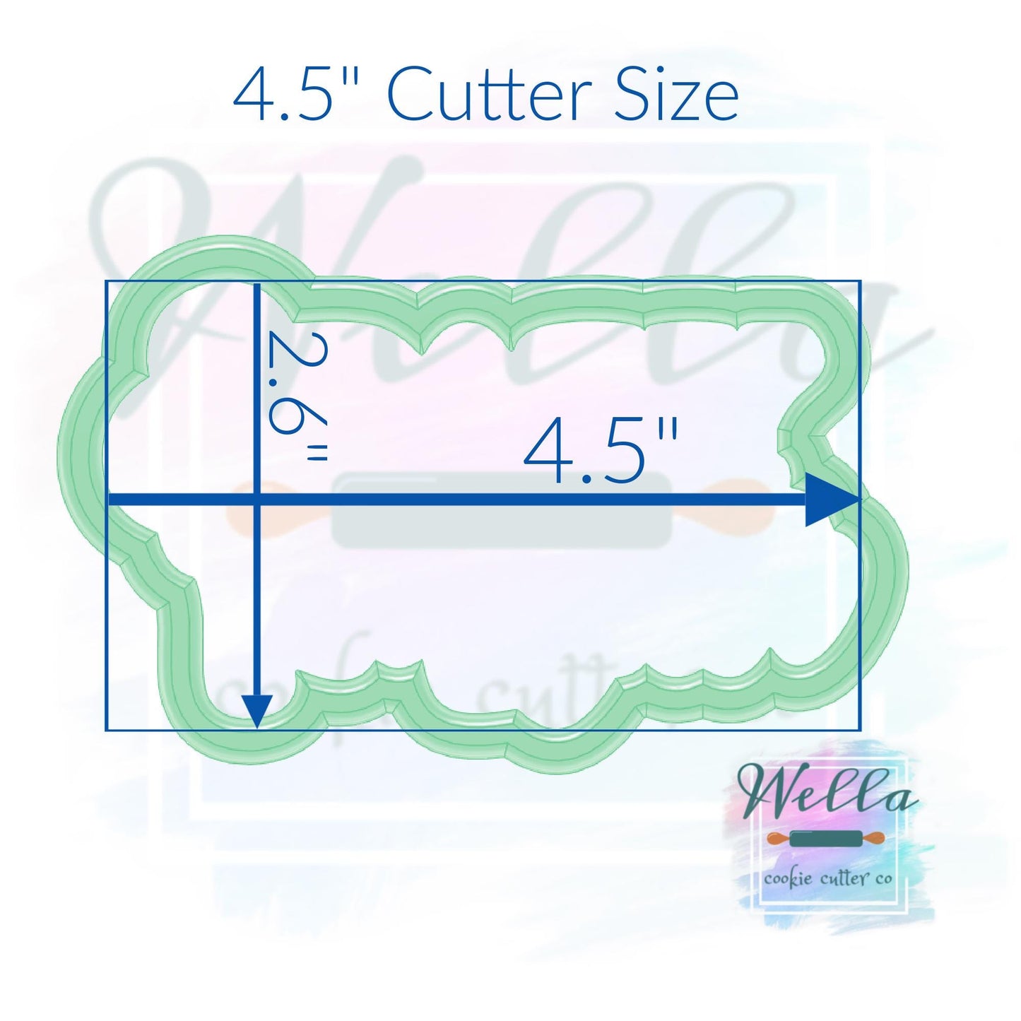 Baby in Bloom #2 Cookie Cutter