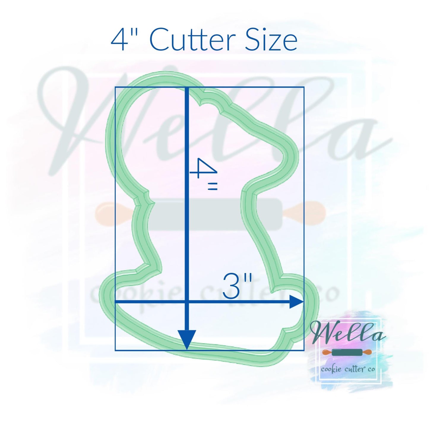 Goose with Balloon Cookie Cutter