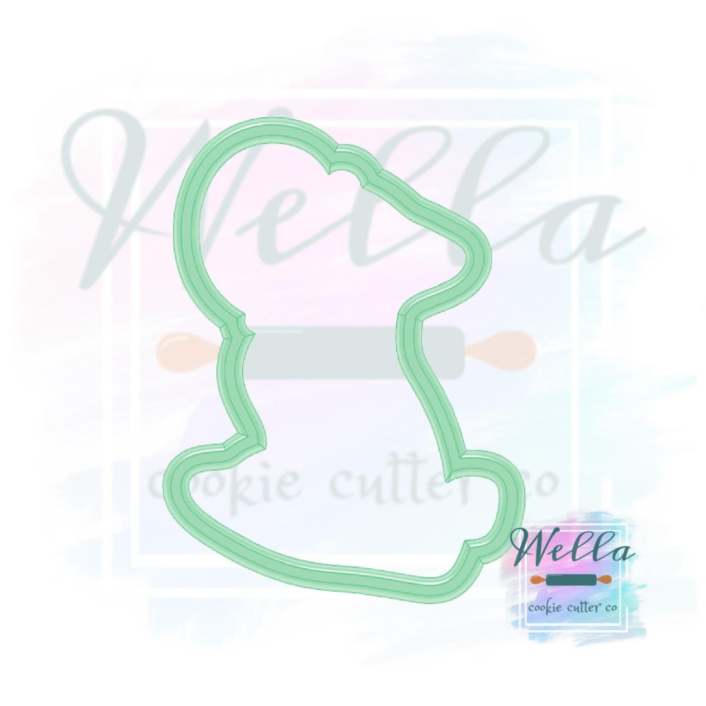 Goose with Balloon Cookie Cutter