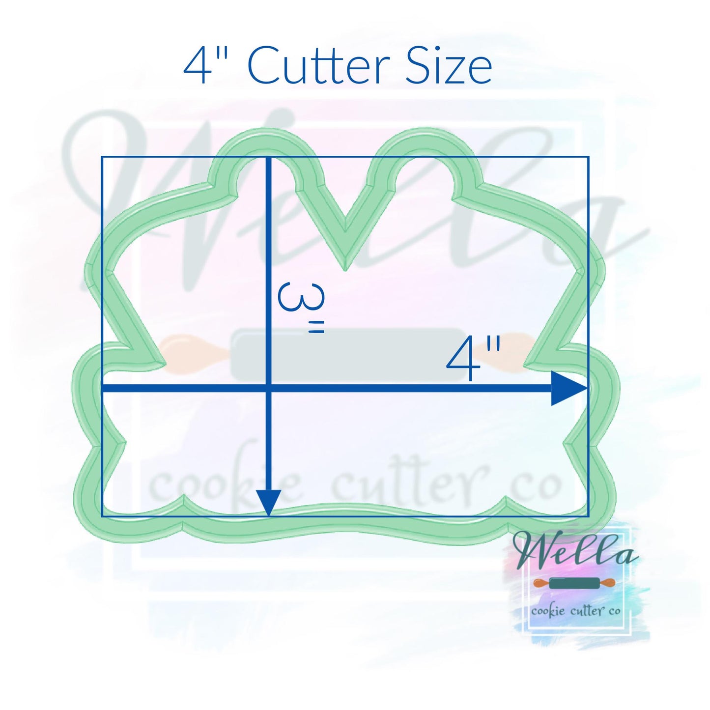 Racing Flags Name Plaque Cookie Cutter