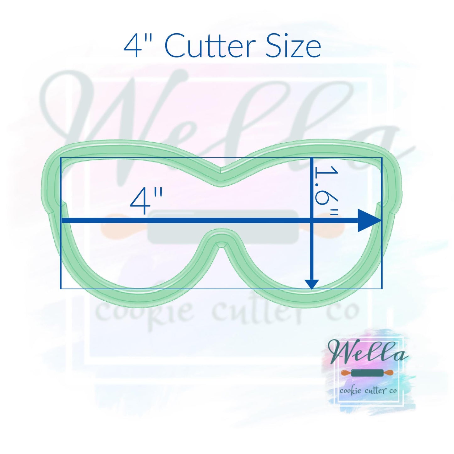 Sunglasses #2 Cookie Cutter