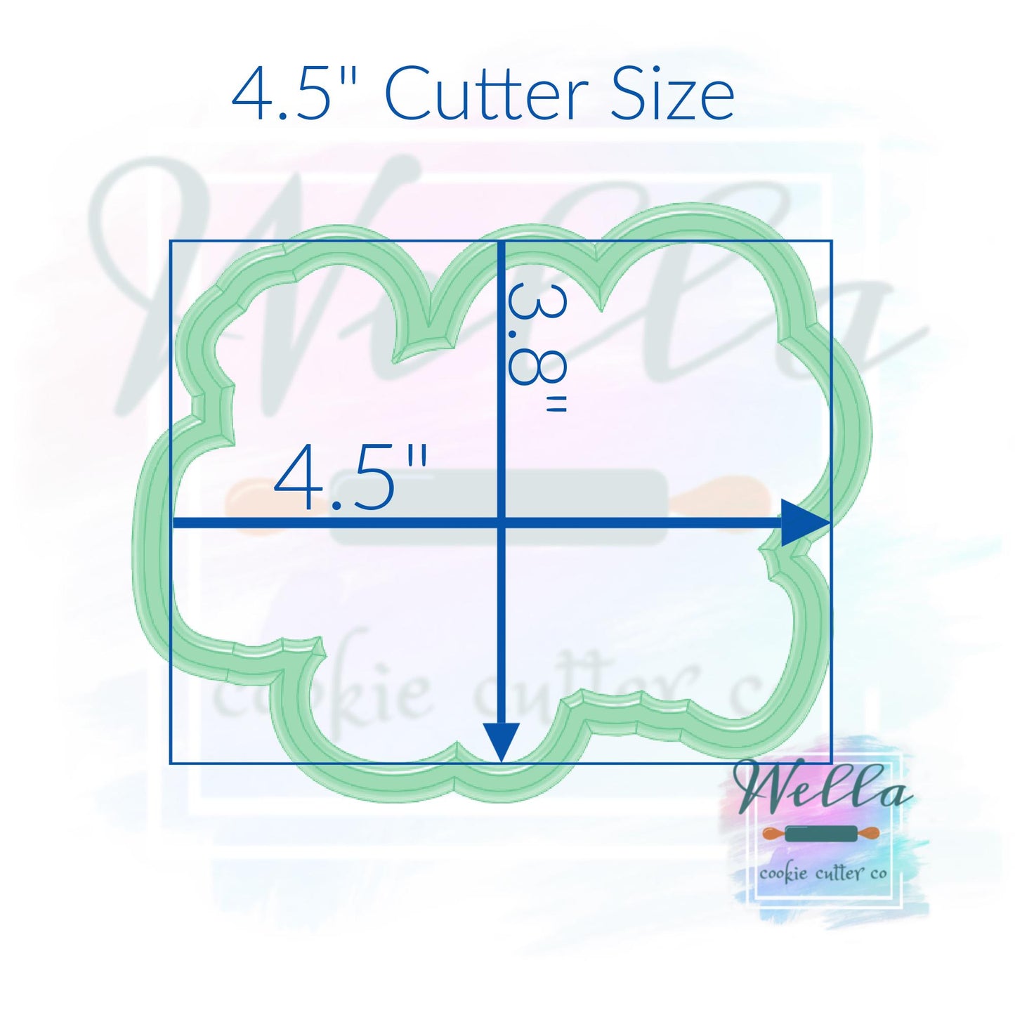 Baby in Bloom #1 Cookie Cutter