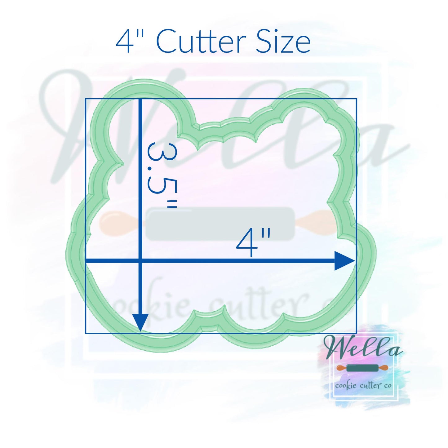 Sweet One Strawberry Cookie Cutter with Optional Stencil