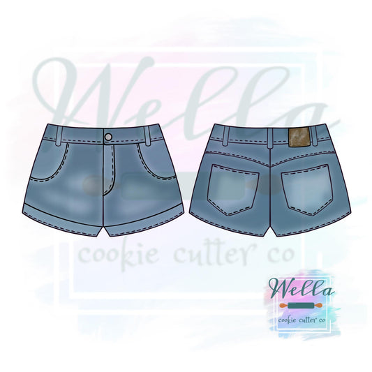 Jean Shorts Cookie Cutter