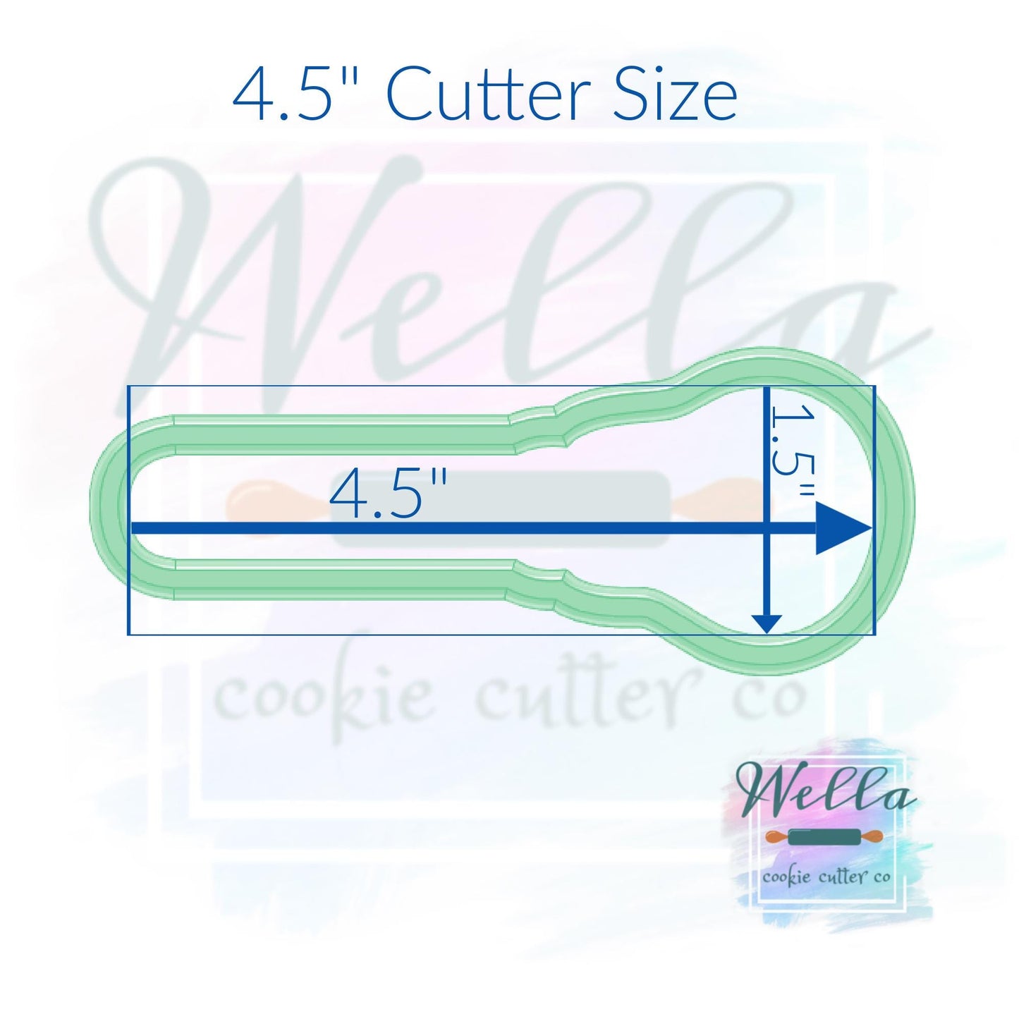 Lacrosse Stick Cookie Cutter, Lacrosse Cookie Cutter