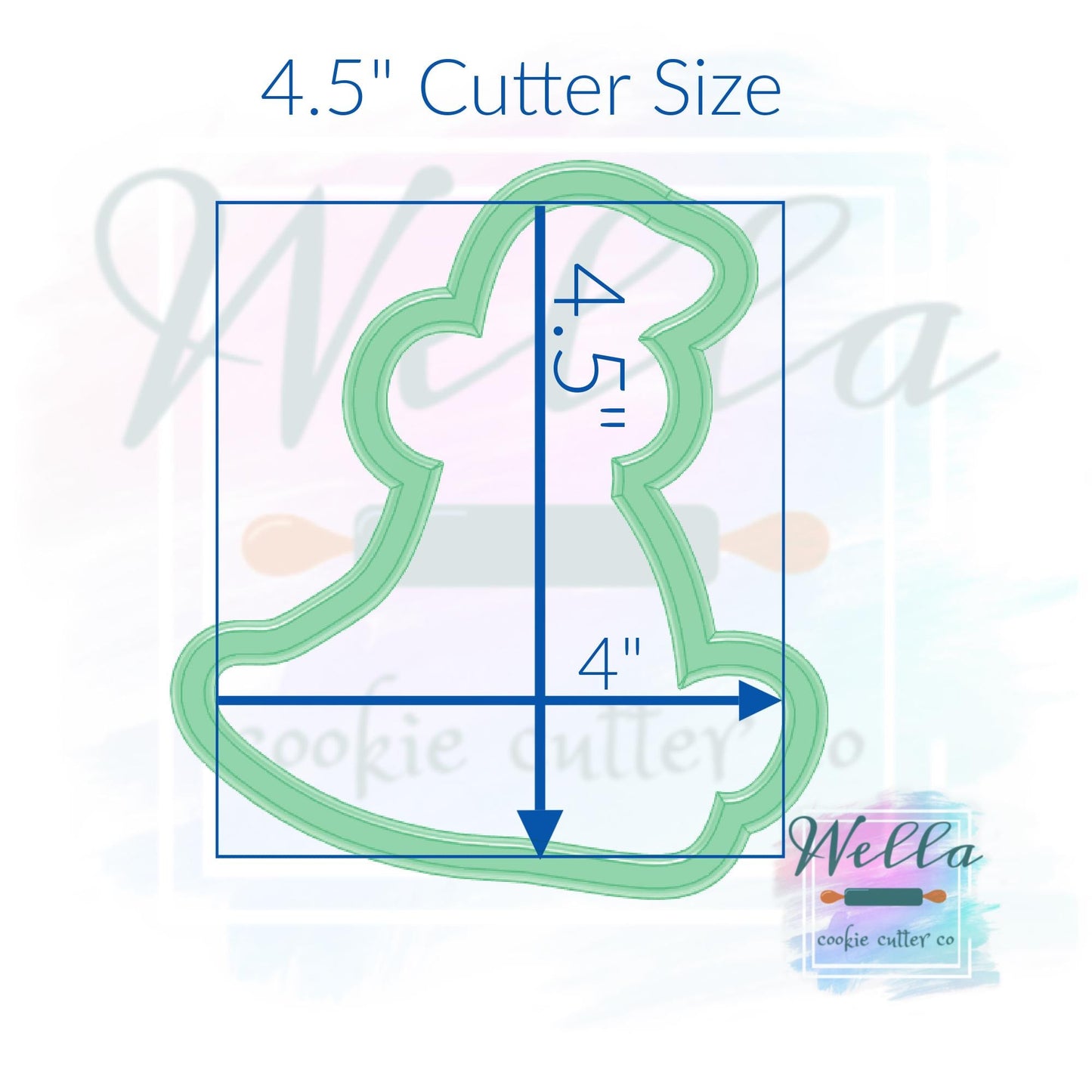 Goose with Bow Cookie Cutter