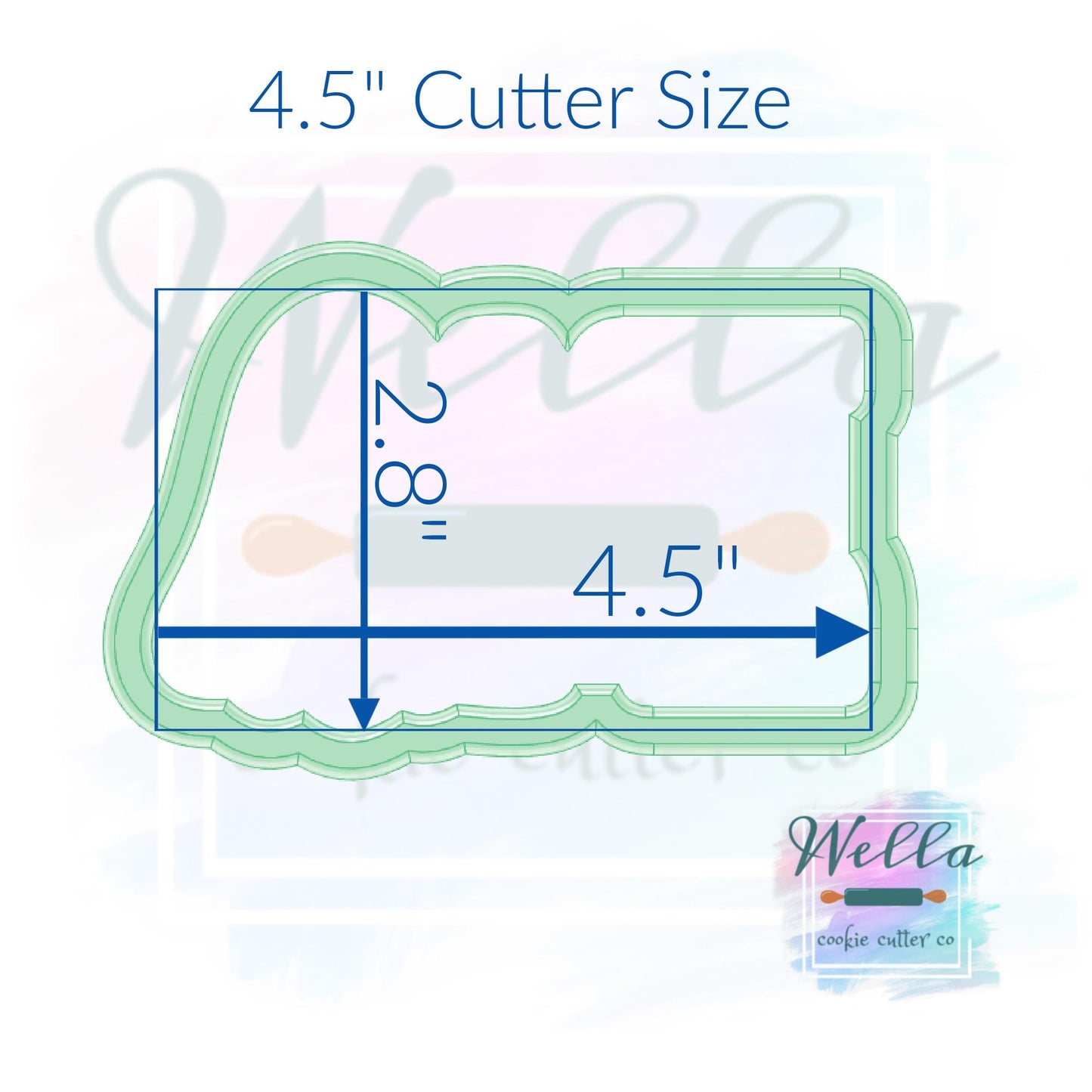 Ghost ONE Cookie Cutter with Optional Stencil