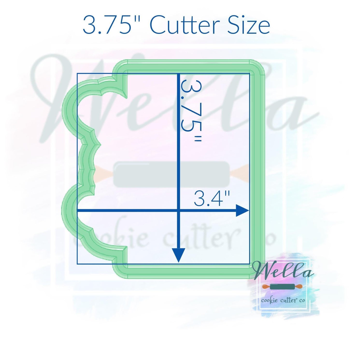 Graduation Class of 2026 #2 Cookie Cutter with Optional Stencil
