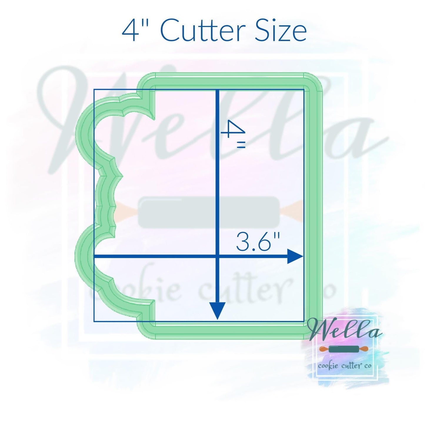 Graduation Class of 2026 #2 Cookie Cutter with Optional Stencil