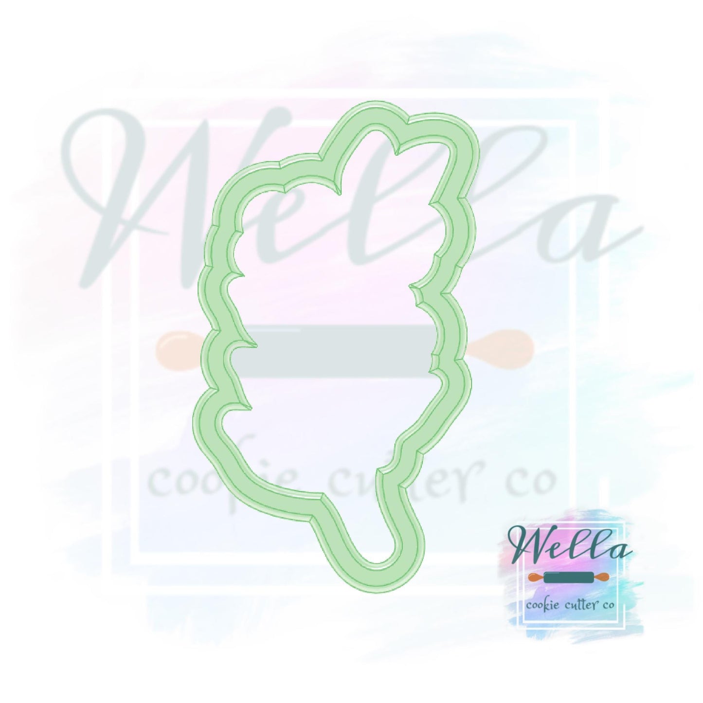 Floral Branch #1 Cookie Cutter