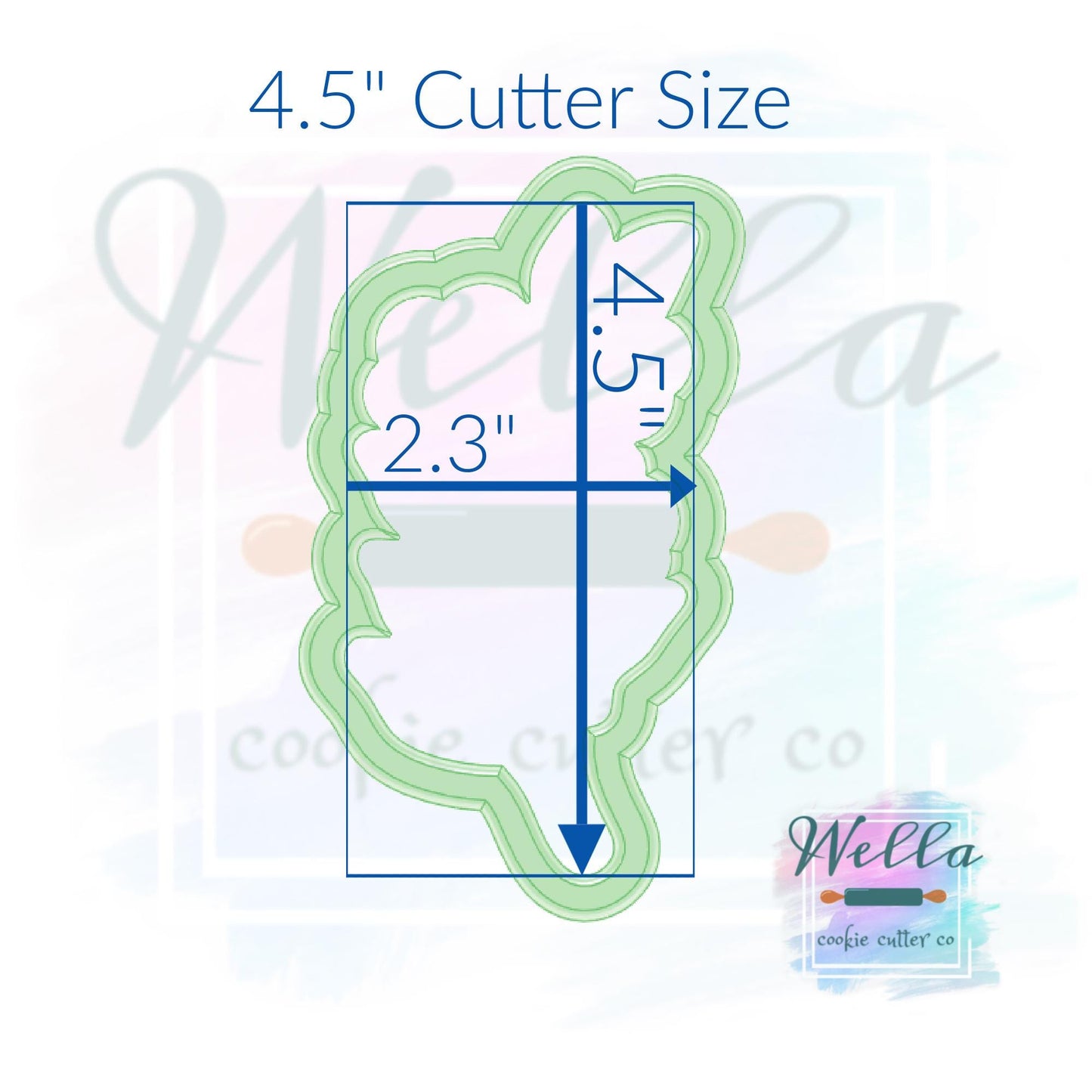 Floral Branch #1 Cookie Cutter