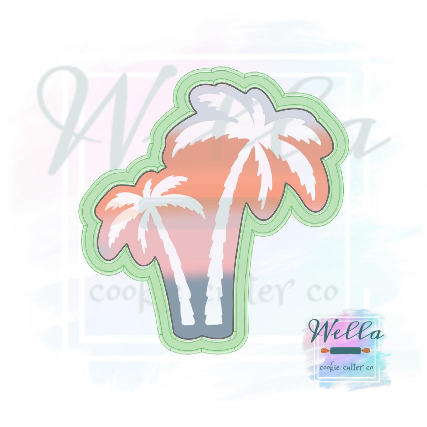 Palm Trees Cookie Cutter