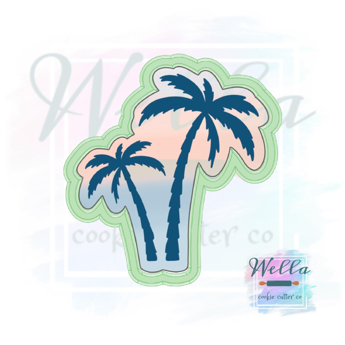 Palm Trees Cookie Cutter