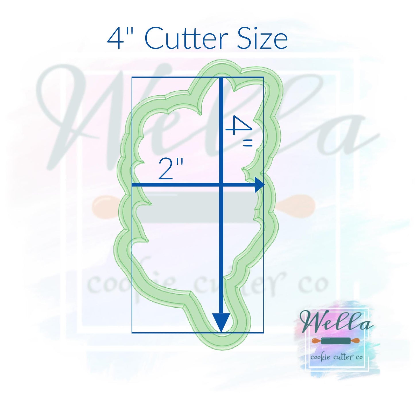 Floral Branch #1 Cookie Cutter