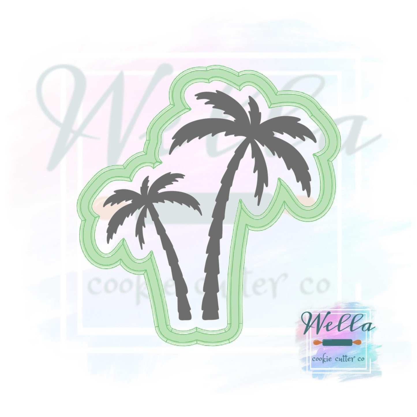 Palm Trees Cookie Cutter