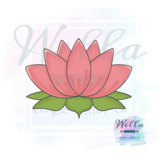 Lotus Flower Cookie Cutter
