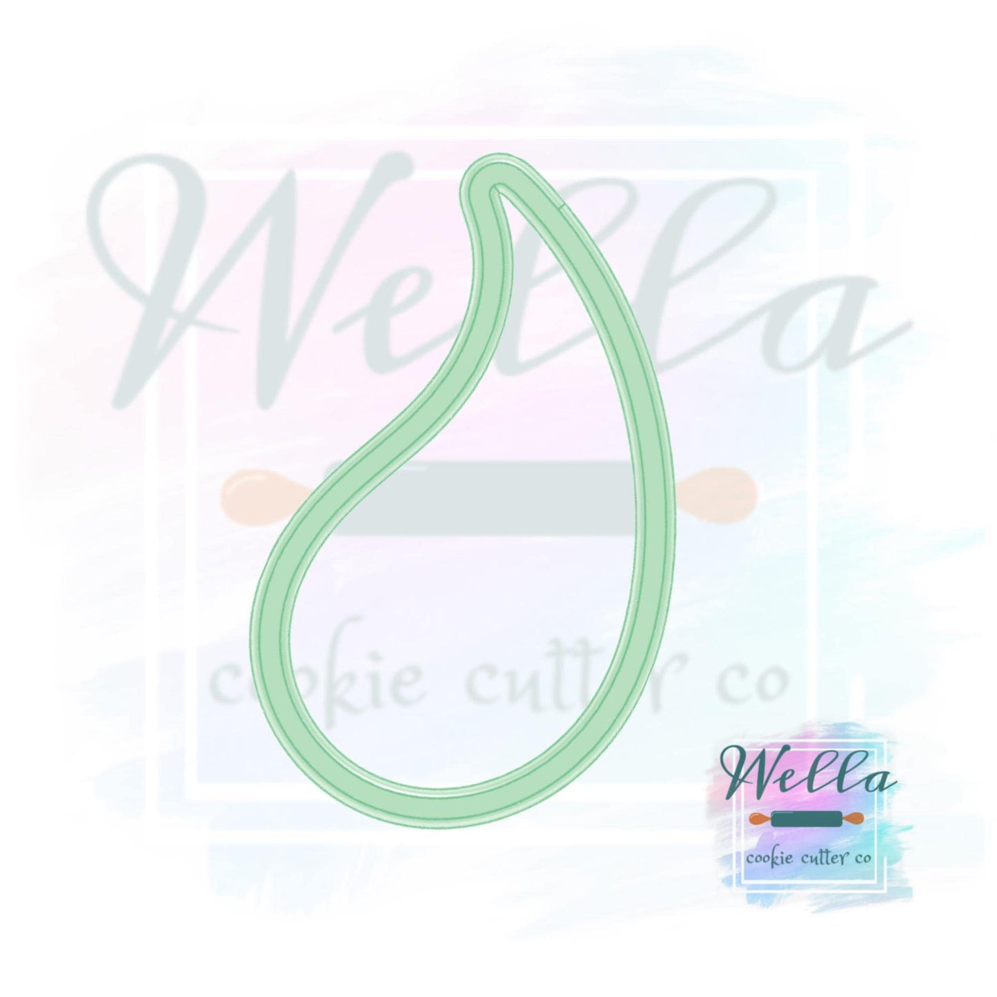 Pasiley Shape Cookie Cutter