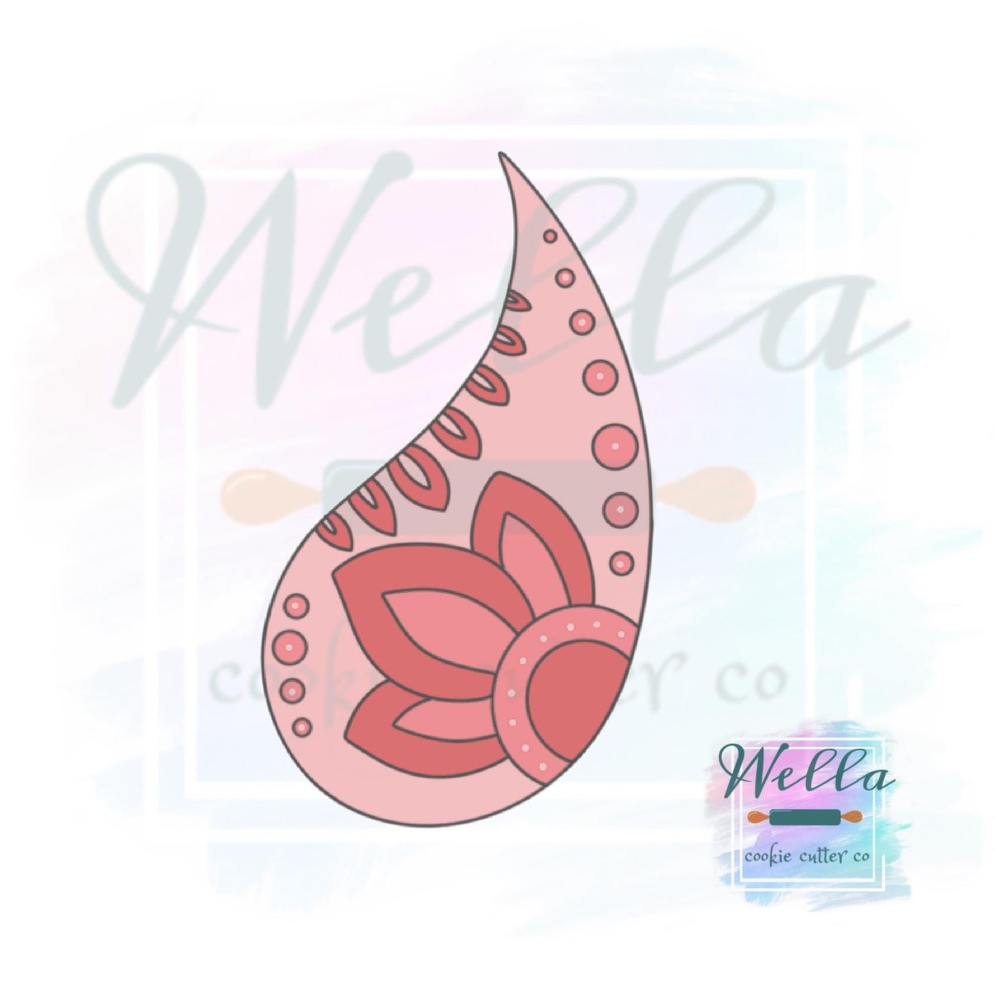 Pasiley Shape Cookie Cutter