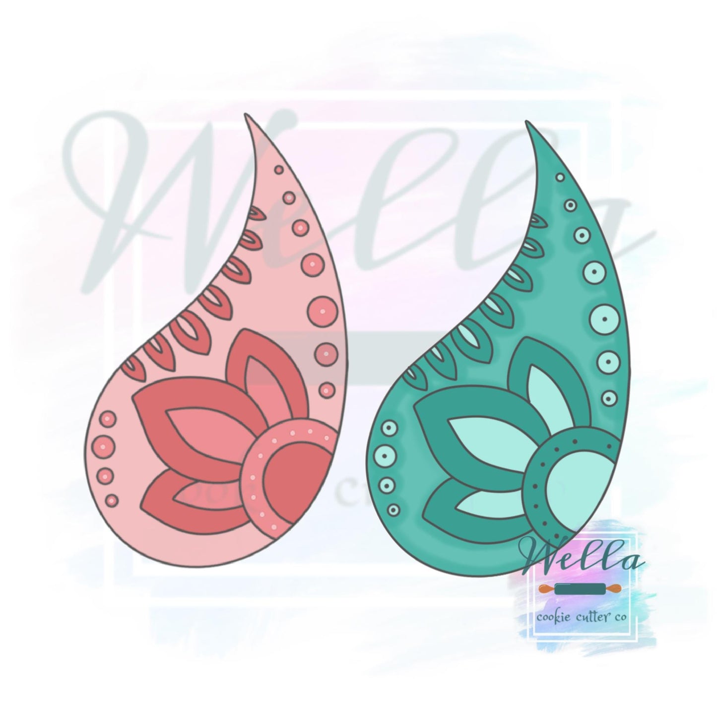 Pasiley Shape Cookie Cutter