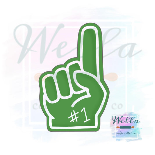 Foam Finger Cookie Cutter