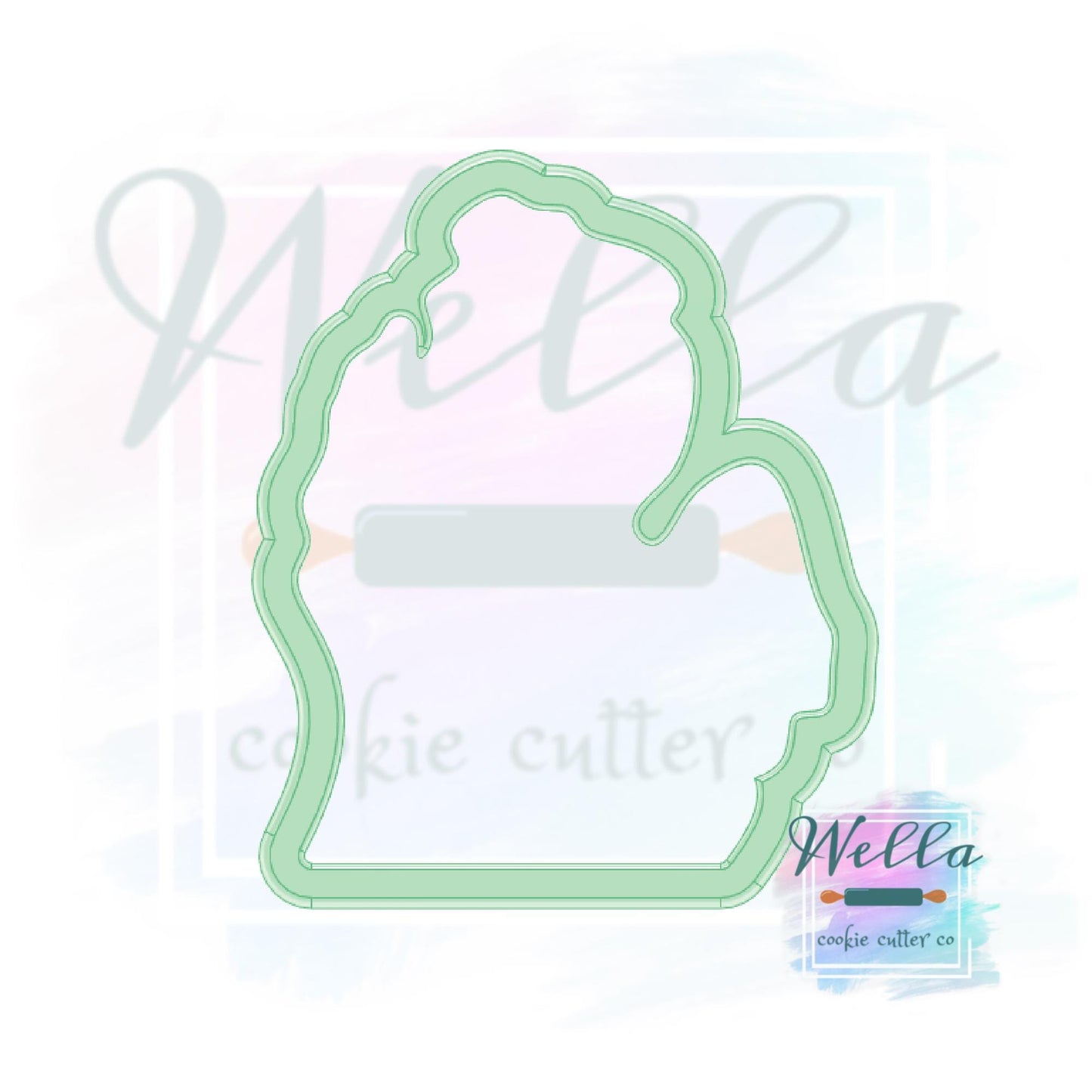 State of Michigan Cookie Cutter