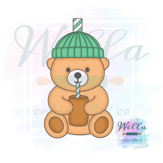Bear Coffee Drink Cookie Cutter