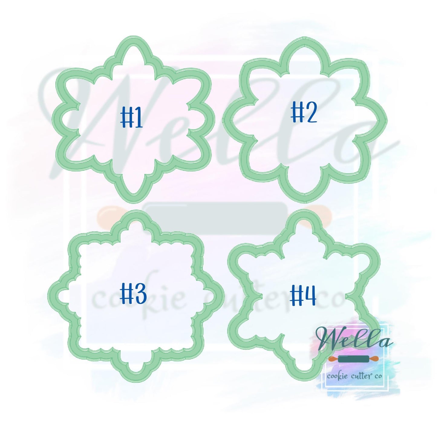 Snowflake Cookie Cutters