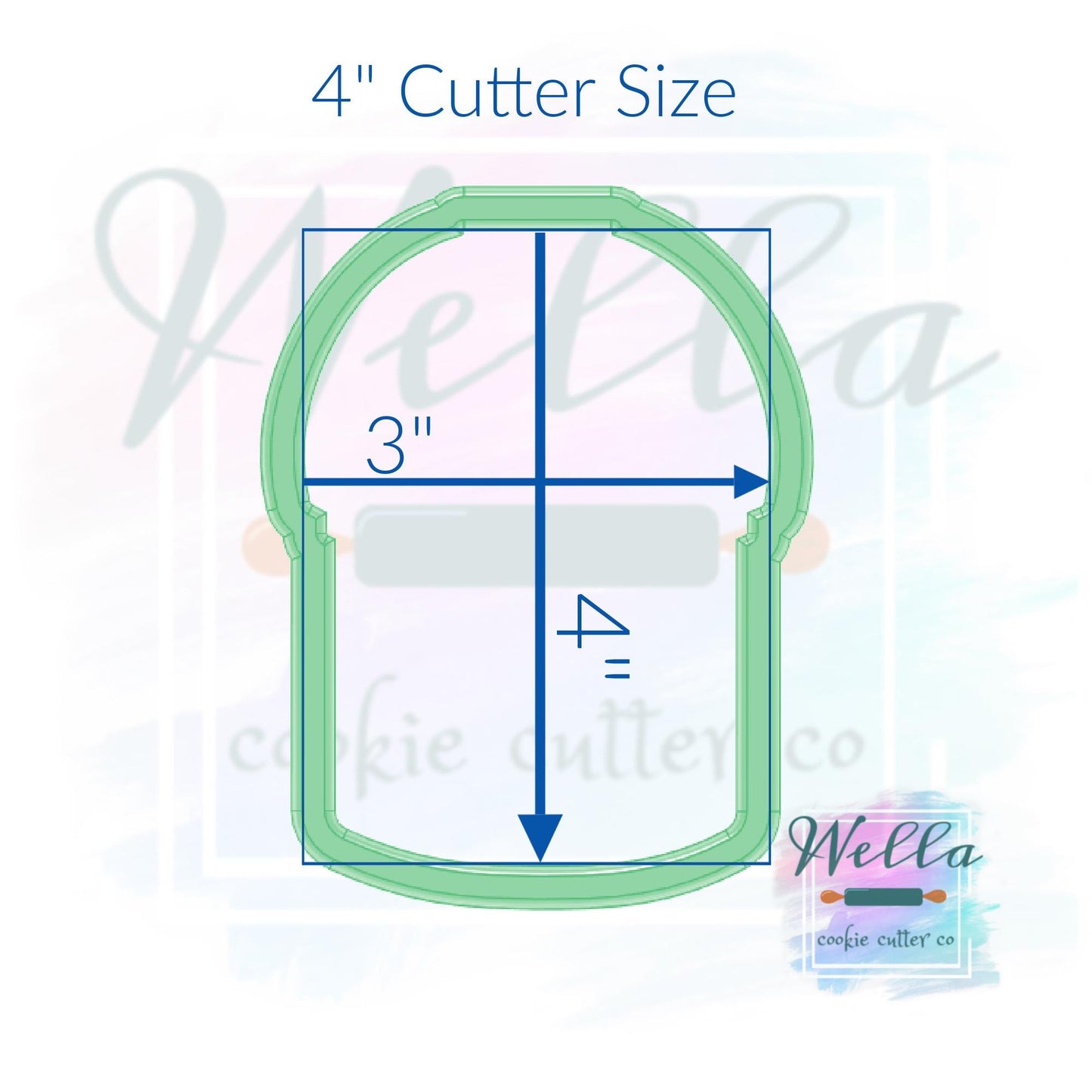 Contractor Bucket Cookie Cutter