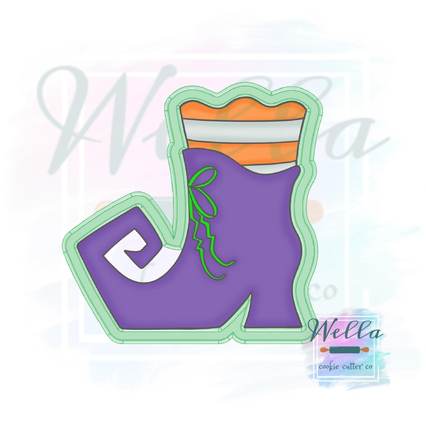 Witch Boot Cookie Cutter