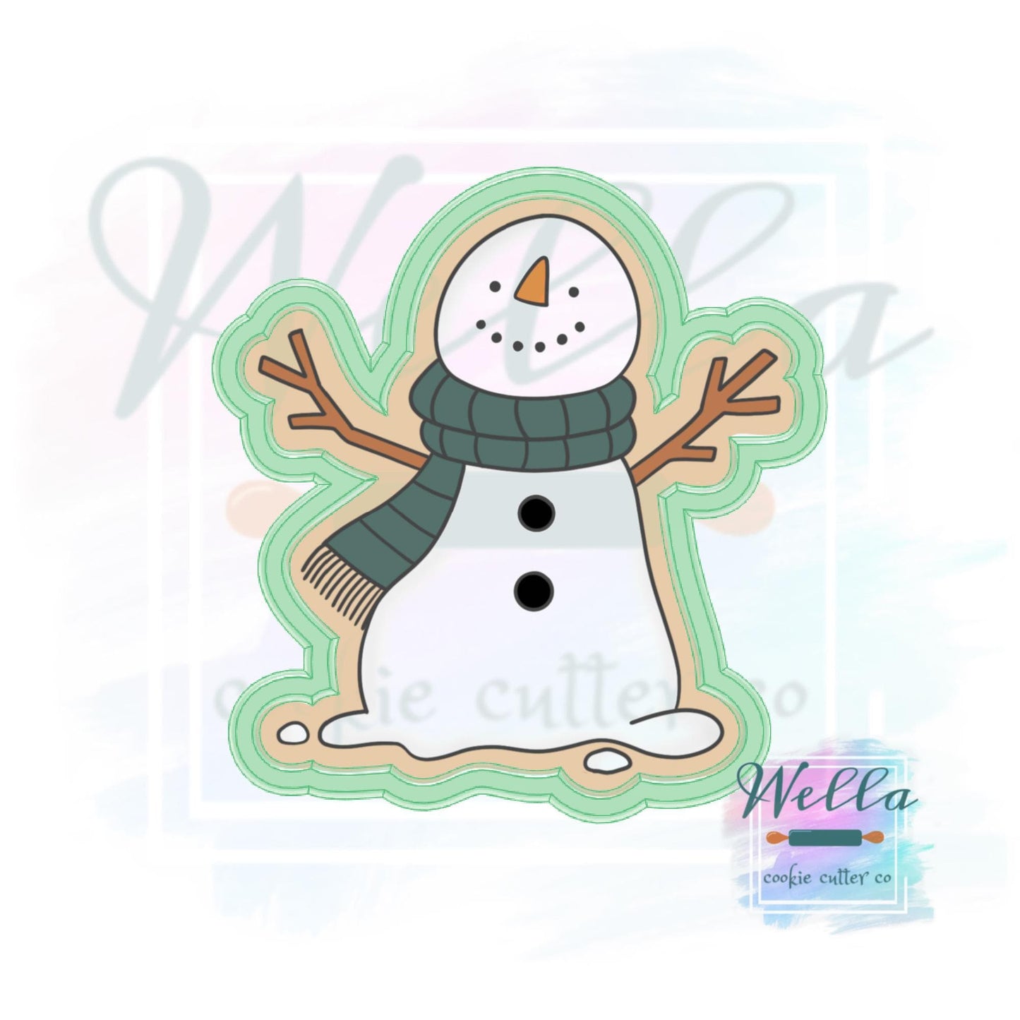 Snowman #2 Cookie Cutter