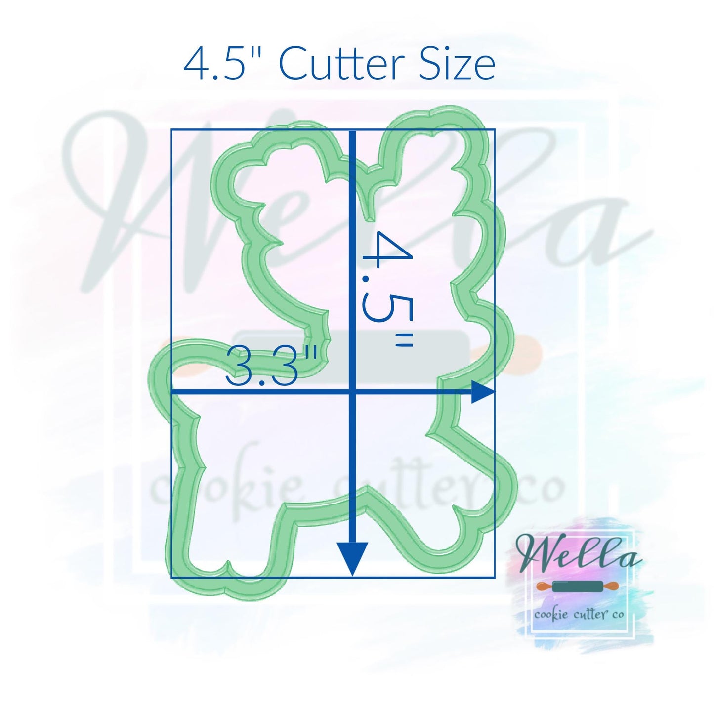 Reindeer #2 Cookie Cutter