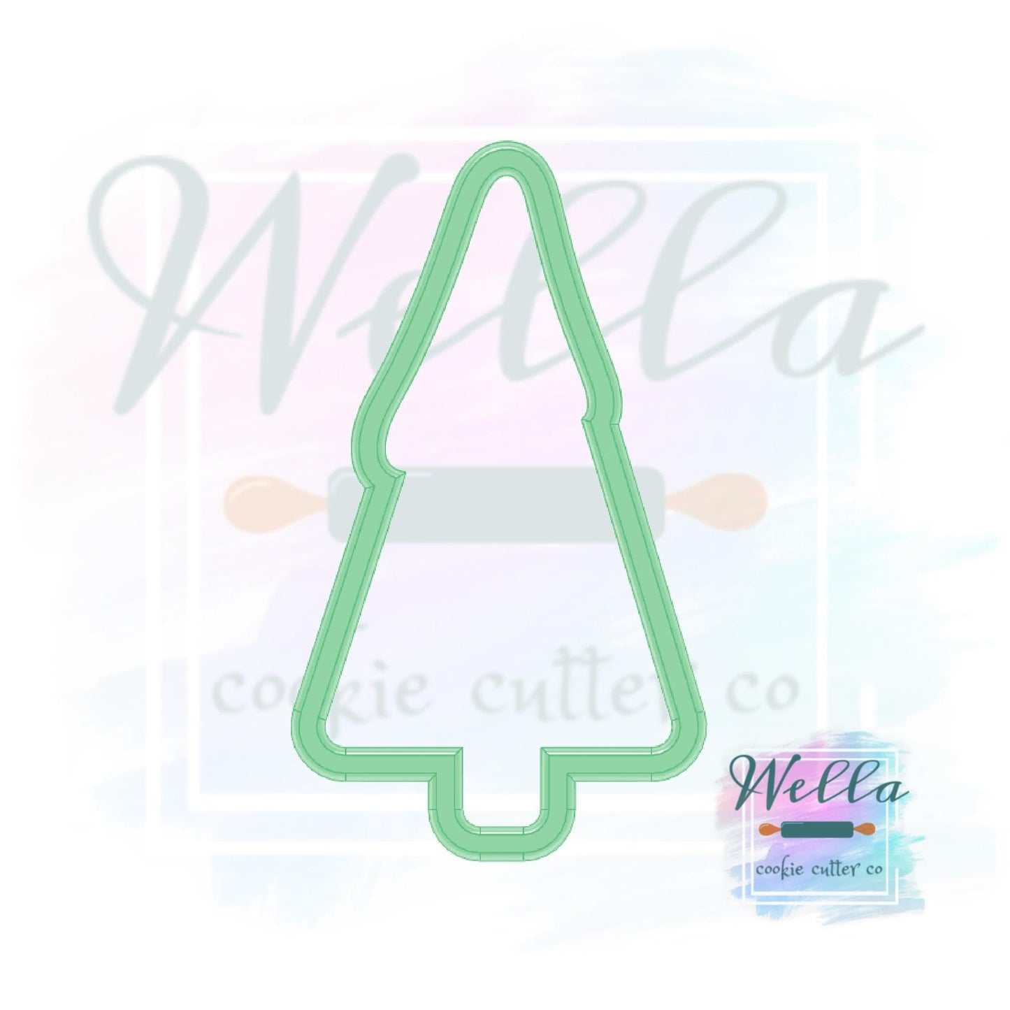 Snow Top Tree Cookie Cutter