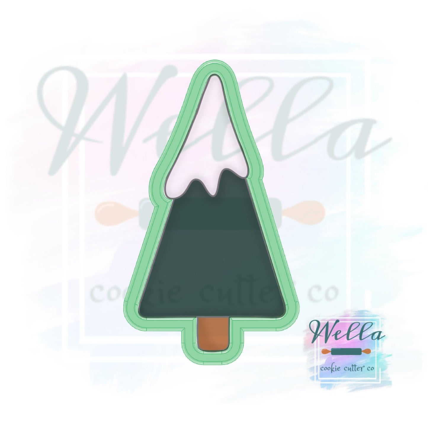 Snow Top Tree Cookie Cutter