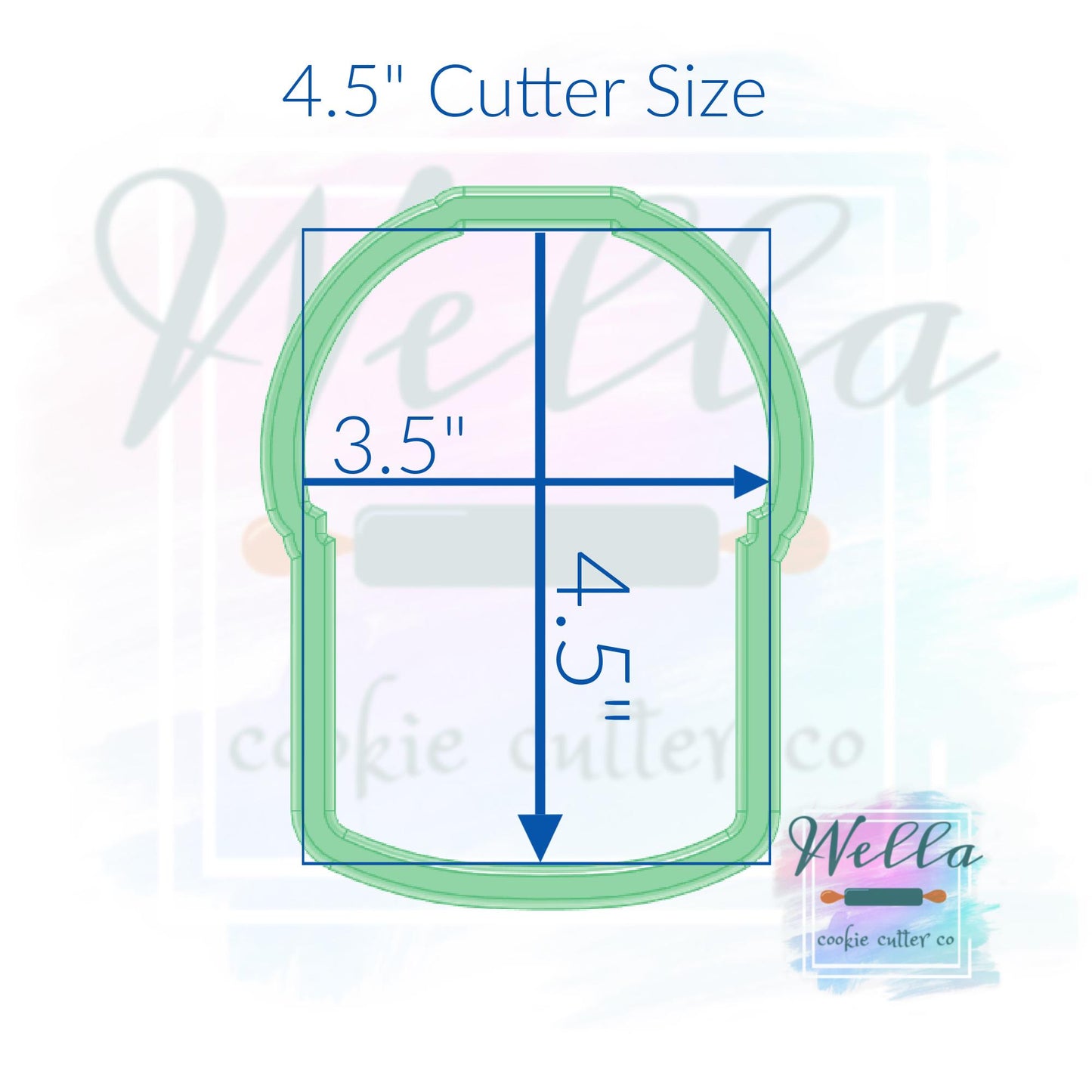 Contractor Bucket Cookie Cutter